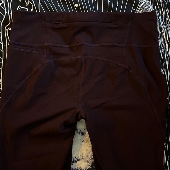 Sweaty Betty The Power Leggings in Dark Purple Size Medium - Picture 5 of 7